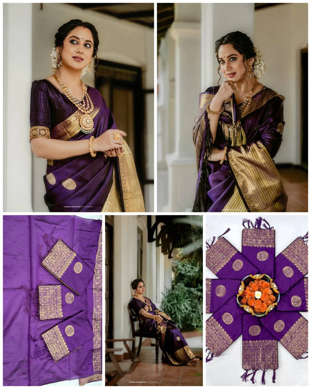 Premium Heritage Saree Featuring Classic Designs and a Grand Festive Border