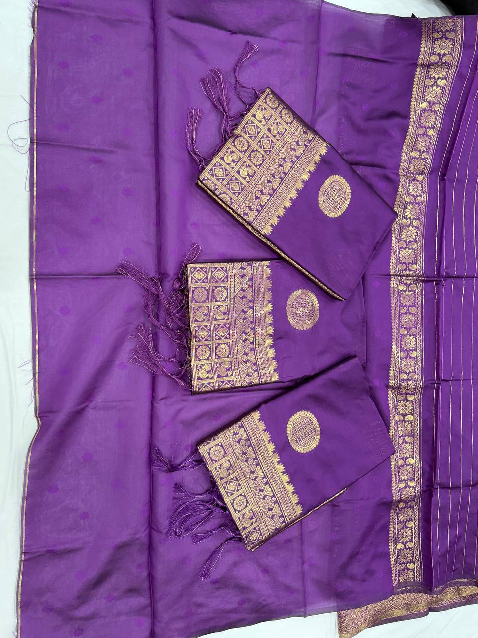 Premium Heritage Saree Featuring Classic Designs and a Grand Festive Border