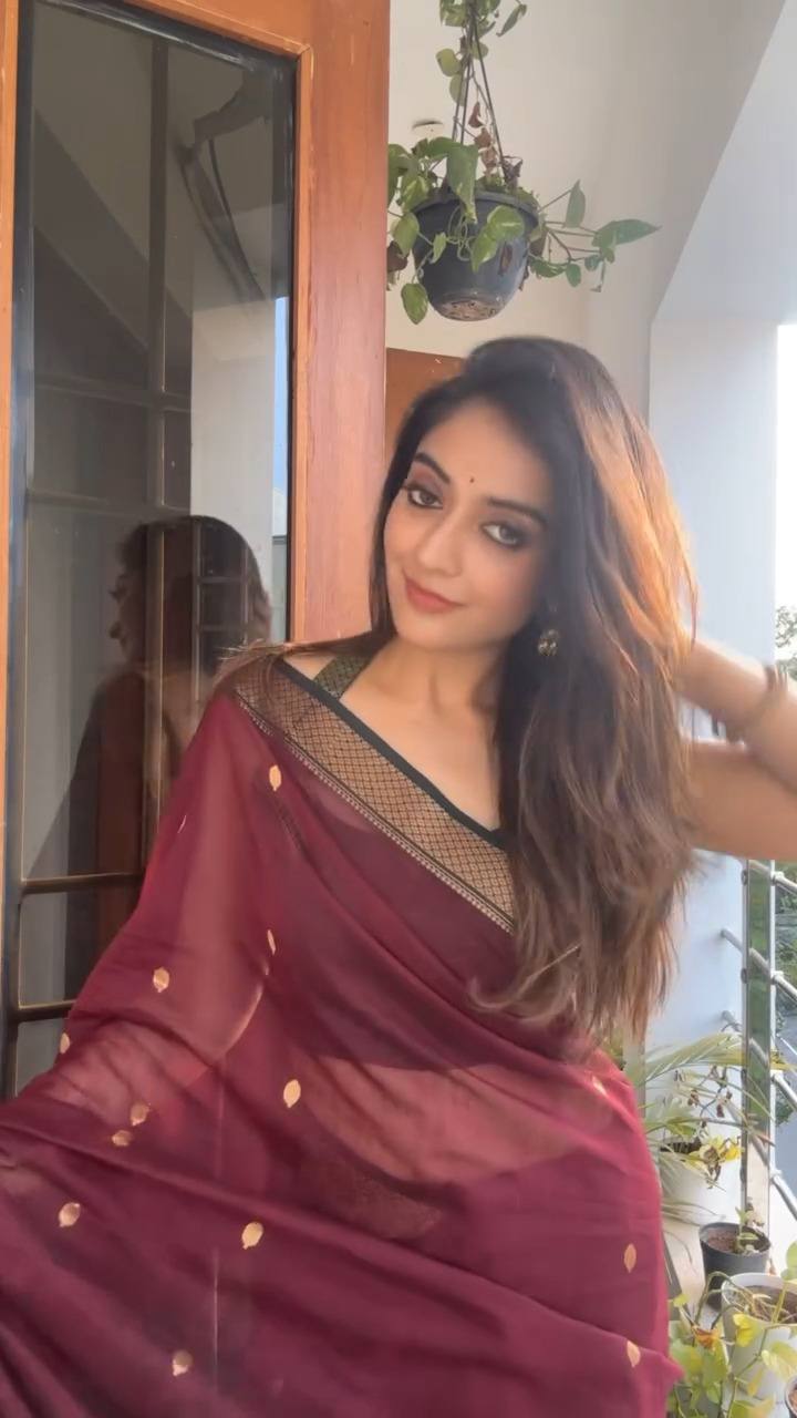 Elegant Dual-Tone Border Saree